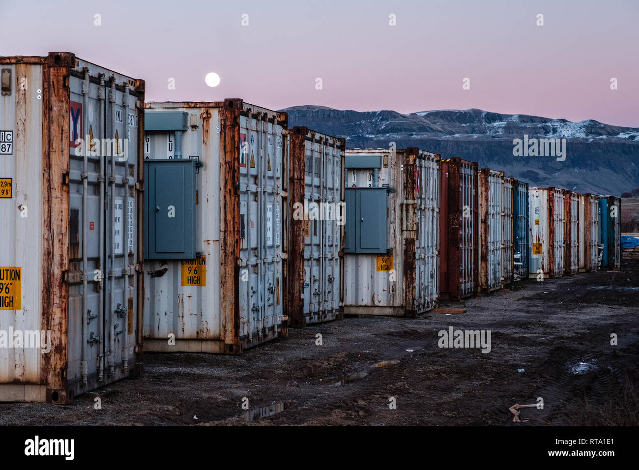 Soon To Be Coverd By A Steel Building To Aid In Esthetics Shipping - 